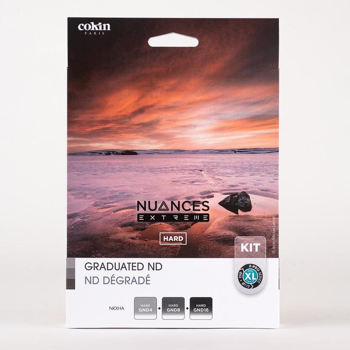 Produktbild Cokin Nuances Verlaufsfilter Kit Hard Extr. (GND4H/8H/16H) (Serie X (XL-Size)) (ND- / Graufilter)