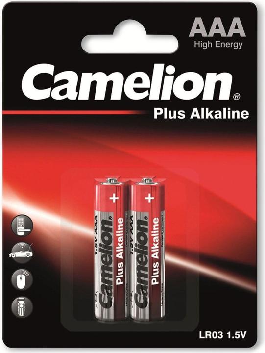 Image du produit Camelion Pile Plus Alkaline LR03 Micro AAA (2 pcs.) (2 pcs, AAA, 1250 mAh)