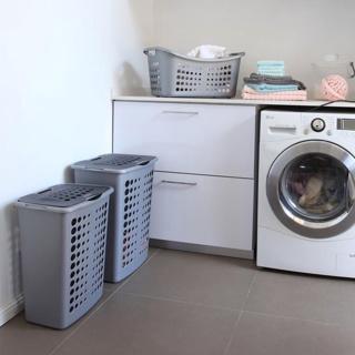 Immagine prodotto Curver Scatola da bucato Victor 60 l argento (60 l)