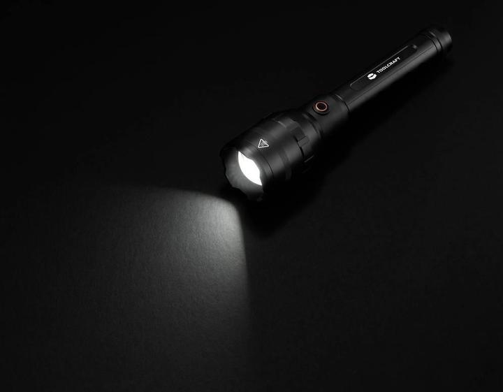 Actual product image Toolcraft LED torch with USB interface battery-powered 10,000lm 730g (27.65 cm, 10000 lm)