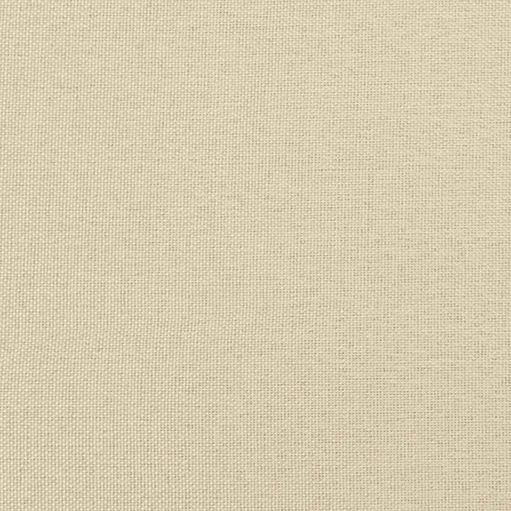 Actual product image VidaXL Massage chair cream fabric,Colour: Cream,Material: Fabric (100