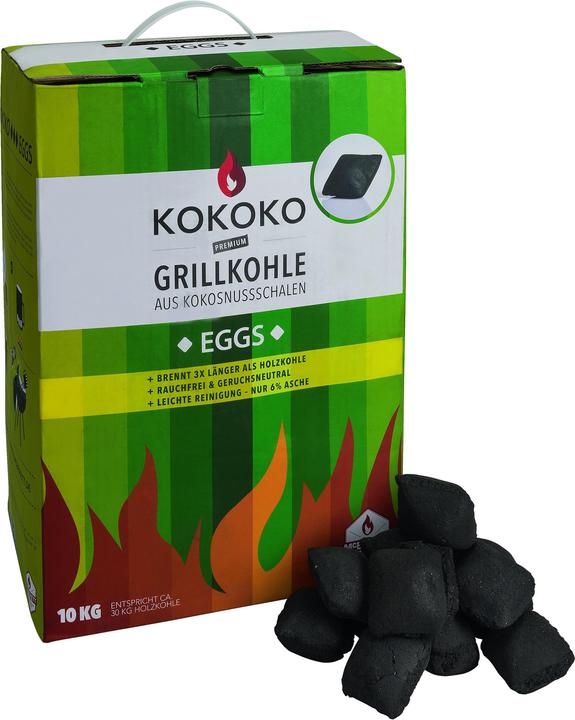 Produktbild McBrikett Grillkohle KOKOKO-Eggs (10 kg)
