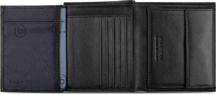 Produktbild Bugatti Nome Geldbörse RFID Schutz Leder 10 cm
