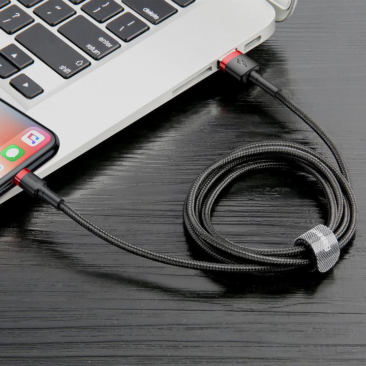 Actual product image Baseus Cafule Series for Apple (0.50 m, USB 2.0)