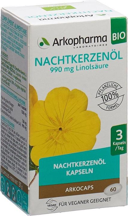 Image du produit Arkopharma Arkocaps Nachtkerzenöl Kapseln (60 pièce(s), Capsules, 65 g)