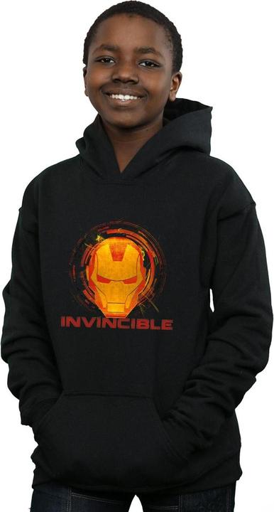 Immagine prodotto Avengers Iron Man Invincible Felpa con Cappuccio Ragazzi (152, 158)