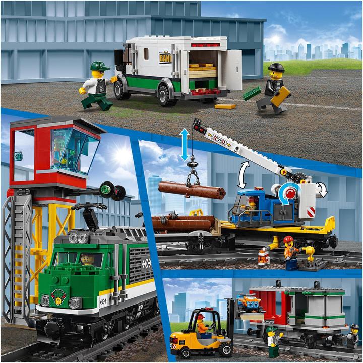 Actual product image LEGO Freight train (60198, LEGO Powered UP, LEGO City)
