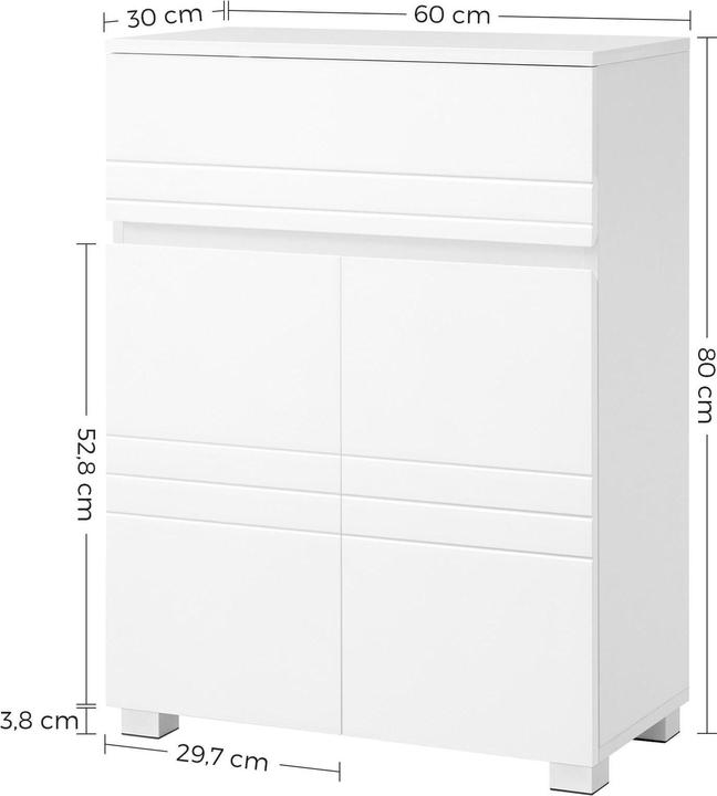 Image du produit Vasagle Grace (60 x 30 x 80 cm)