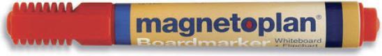 Image du produit Magnetoplan Tableau et marqueurs pour tableau de papier (Rouge, 3 mm, 4 x)