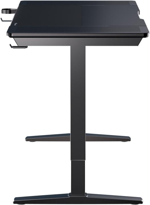 Actual product image Thunder X3 ThunderX3 LAB-X Gaming Table - Adjustable height Silent motor - Tempered Glass - with Mesh side...
