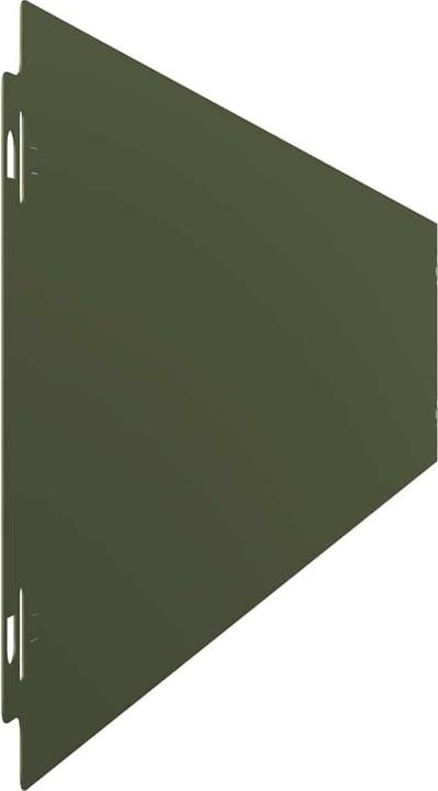 Produktbild VidaXL Rasenkanten 10 Stk. Olivgrün 15x103 cm Kaltgewalzter Stahl Gartenkante (103 cm)
