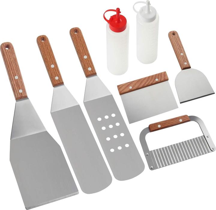 Image du produit Romanticist Set de spatules pour gril, 8 pièces