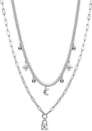 Produktbild Brosway Double steel necklace with pendants Chant BAH47