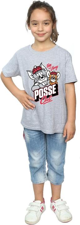 Image du produit Tom & Jerry - T-shirt POSSE CAT - Fille (140, 146)