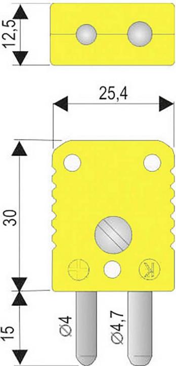 Immagine prodotto B+B Thermo-Technik Connettori per termocoppie standard
