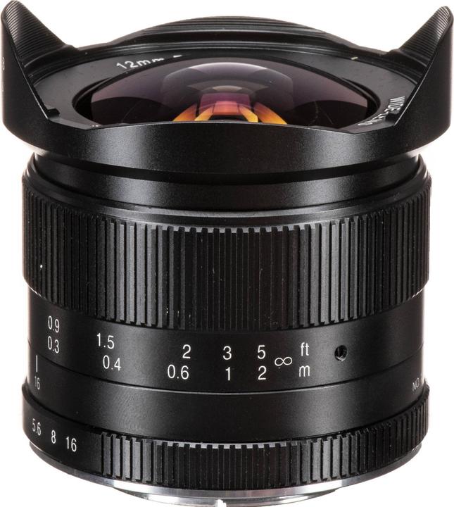Image du produit 7artisans 12mm f/2.8-16 MFT (Micro Four Thirds, APS-C / DX)