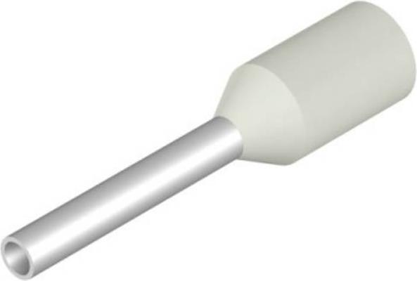 Weidmüller 1476300000 Aderendhülse 0.5 mm² Teilisoliert Weiss 100 St.