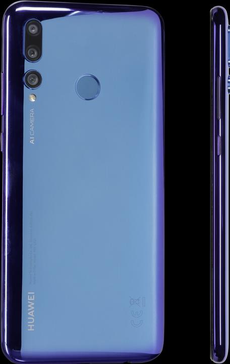 Actual product image Huawei P smart+ (2019) (64 GB, Blue, 6.21", Hybrid Dual SIM, 24 Mpx, 4G)