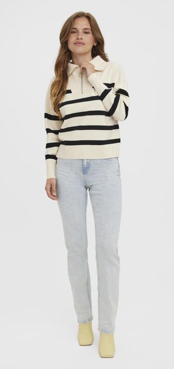 Actual product image Vero Moda High Neck Zipper Blouse (S)