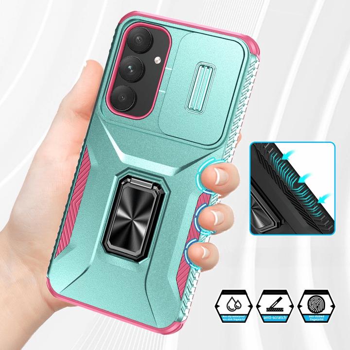 Actual product image Cover-Discount Galaxy A55 - Armor Case with kickstand (Samsung Galaxy A55)
