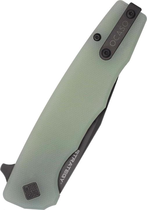Produktbild Ocaso Knives Strategy Jade G10 Schwarz (8.90 cm)