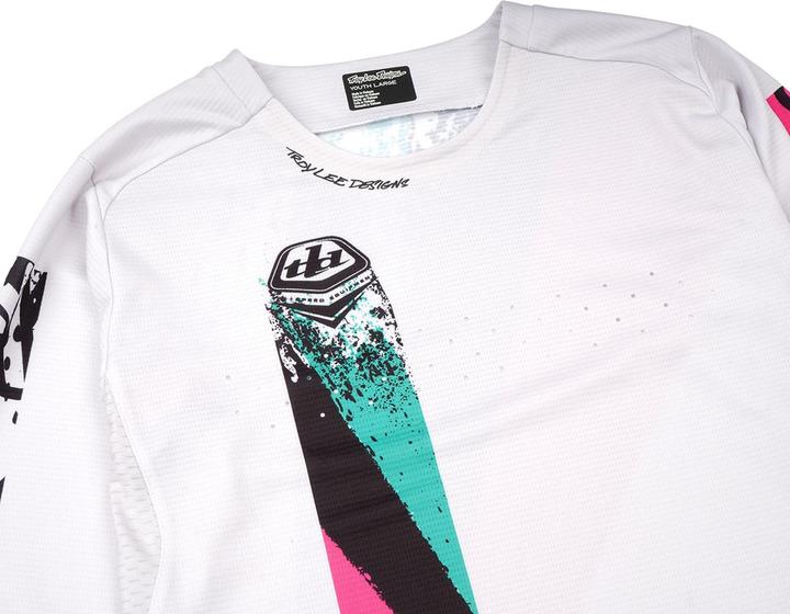 Immagine prodotto Troy Lee Designs Sprint Jersey, Full Pull, chalk, youth M (M)