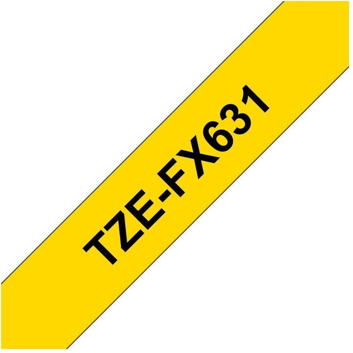 Produktbild Brother Tze-Fx631 (1.20 cm, Gelb)