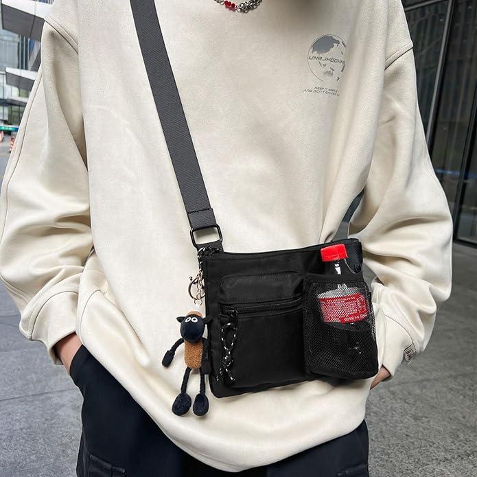 Produktbild Only-Bags.Store Trendy Casual Simple Sling Bag, leichte Umhängetasche für den täglichen Weg zur Arbeit