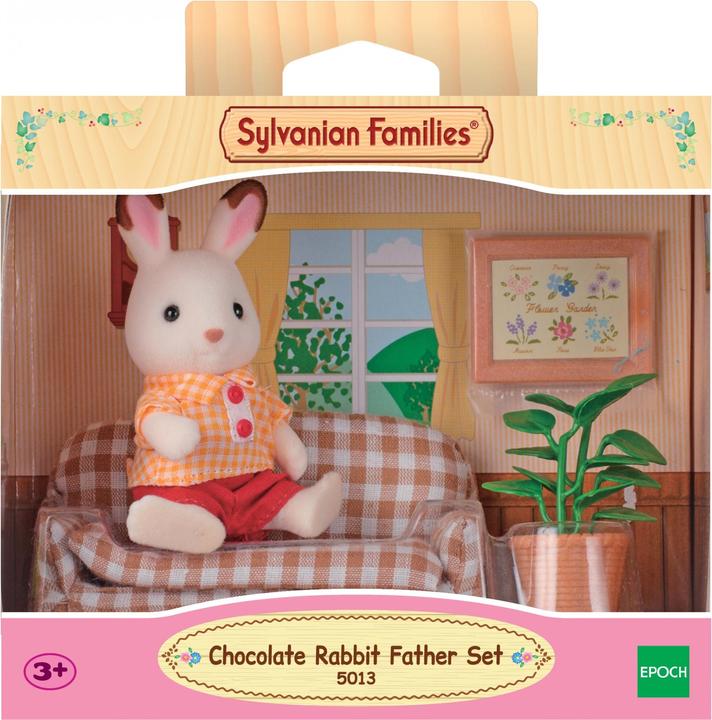 Image du produit Sylvanian Families Canapé de père lapin en chocolat