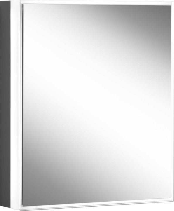 Produktbild Schneider PREMIUM Line Superior LED Lichtspiegelschrank, 1 Doppelspiegeltür, Steckdose links, 525x7