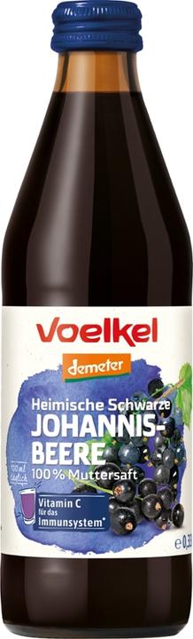 Voelkel Jus de groseille noire pur indigène DEMETER