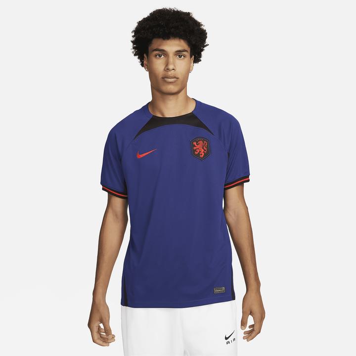 Produktbild Nike Knvb M Nk Df Stad Jsy Ss Aw,De Deep Royal Blue/Black/Habanero XL (XL)