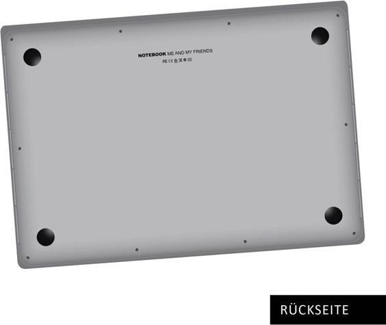 Daiber 1x10 Notebook Schul- und Jugendmappe Bild 13x18cm 13350 (13 x 18 cm, 1 x)