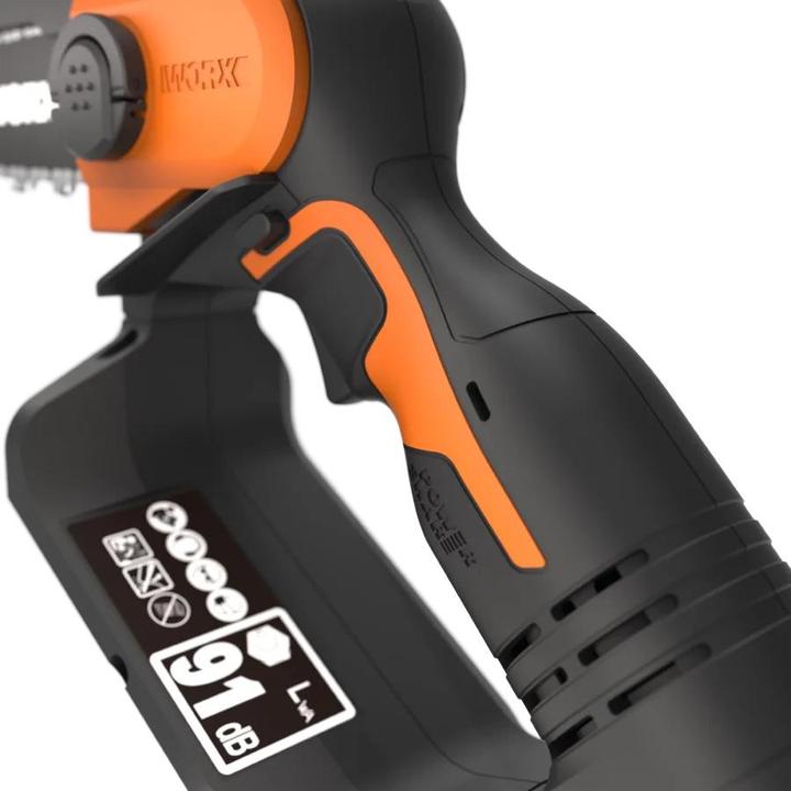 Productafbeelding Worx WG 324E.9 20V accu bosmaaier zonder accu en lader (Accu kettingzaag)