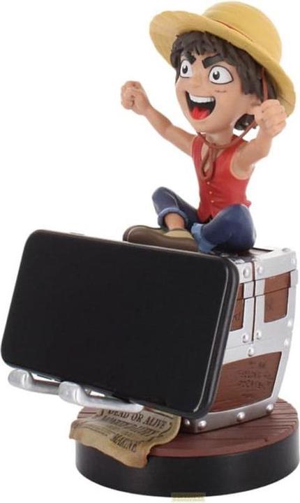 Produktbild Exquisite Gaming One Piece Cable Guys Lade-Halter Monkey D. Ruffy Wanted Poster 21 cm