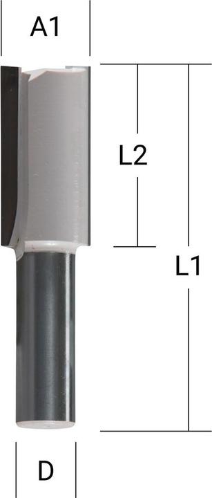 Immagine prodotto Makita Nutfräser zweischneidig 19 mm - D