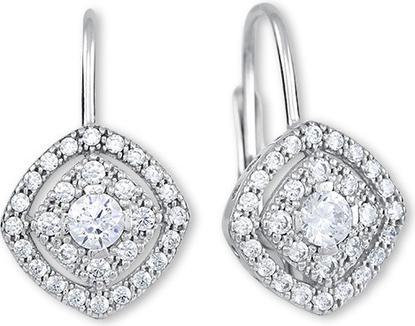Produktbild Brilio Silver - Gentle silver earrings with crystals 436 001 00574 04