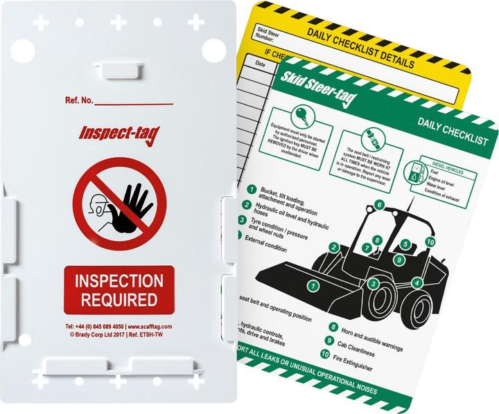 Produktbild ScaffTag Kompaktlader-Anhänger-Set
