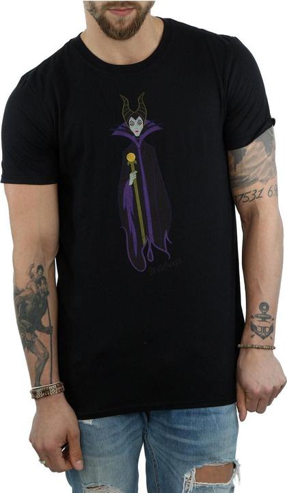 Image du produit Disney Interactive Studios Mens Classic Maleficent Cotton T-Shirt (3XL)