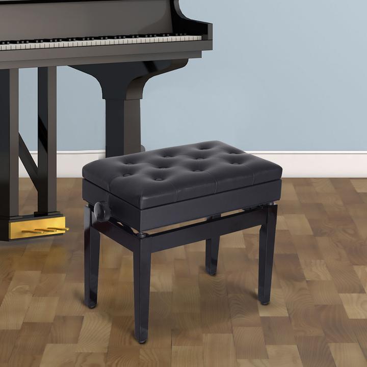 Produktbild Homcom Klavierhocker höhenverstellbar (Musikerstuhl)