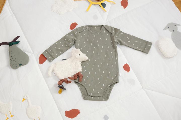 Actual product image Lässig Long sleeve body Speckles Olive (74, 80)