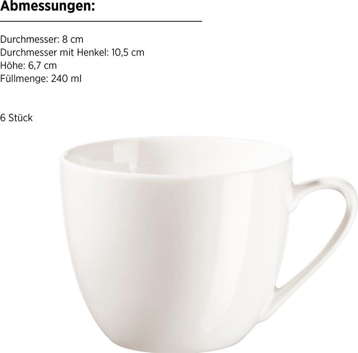 Produktbild Mäser Belmira (6 Stück)