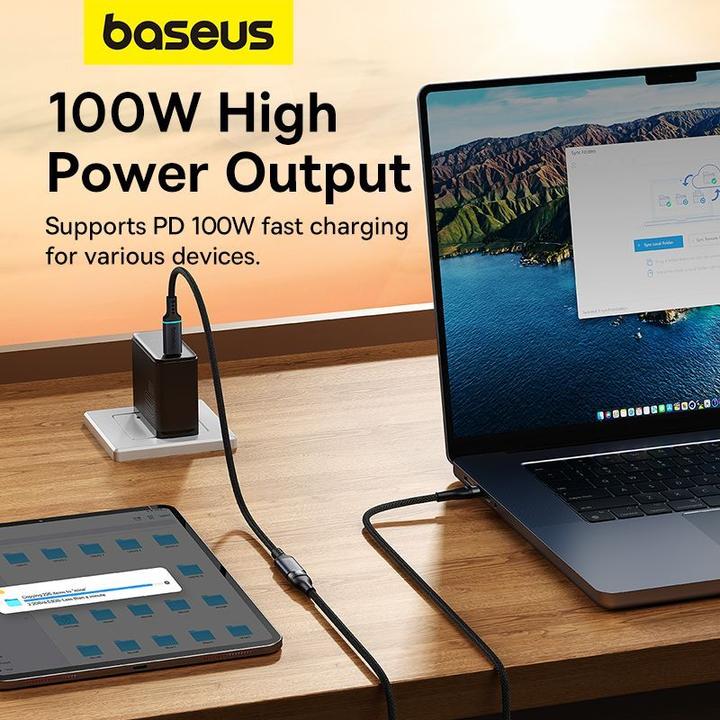 Actual product image Baseus USB C - USB C (0.50 m, USB 3.0)