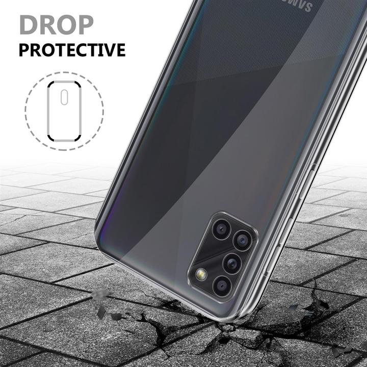 Actual product image Cadorabo TPU 360 Degree Case Cover (Samsung Galaxy A31)