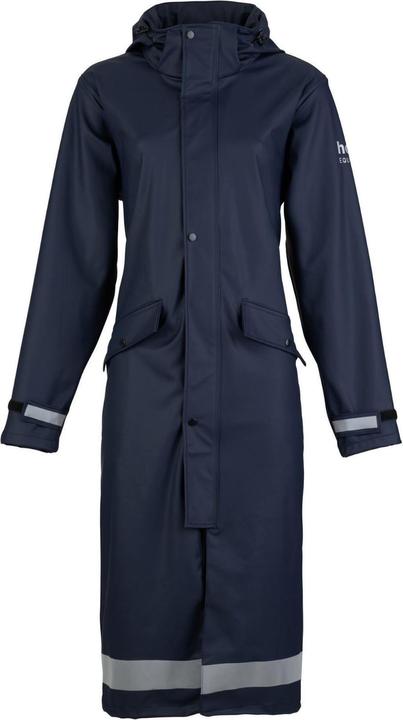Horze regenjacke mit schlitzen hazel (38)