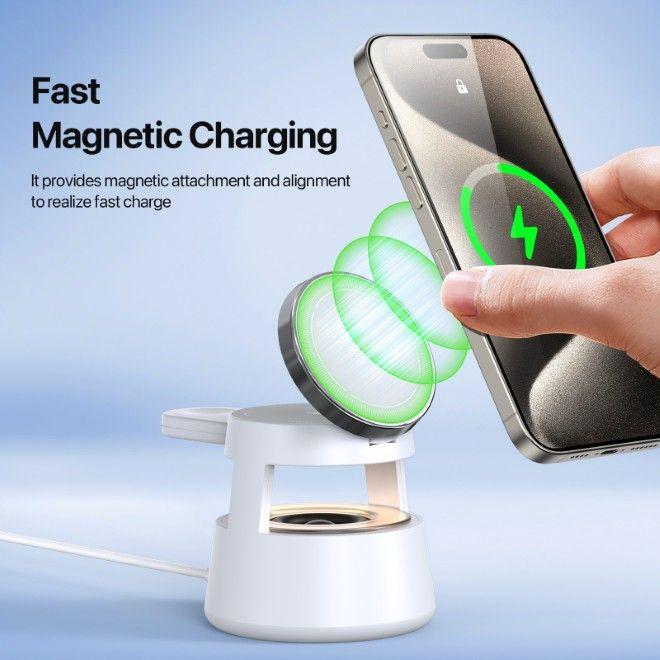 Immagine prodotto Duzzona W23 Series Wireless Charger mit Bluetooth Lautsprecher (15 W)