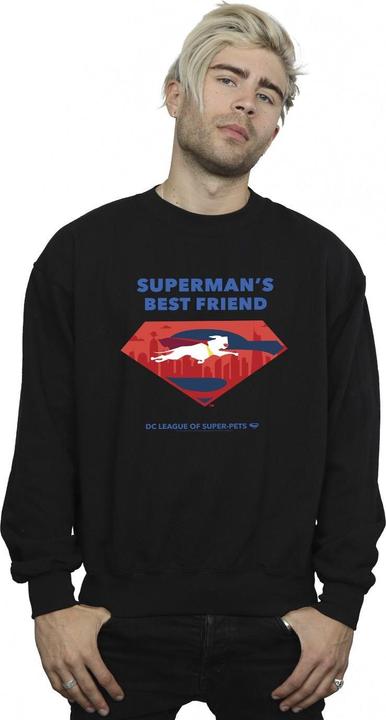 Image du produit - Sweat DC LEAGUE OF SUPER-PETS SUPERMAN'S BEST FRIEND - Homme (XXL)