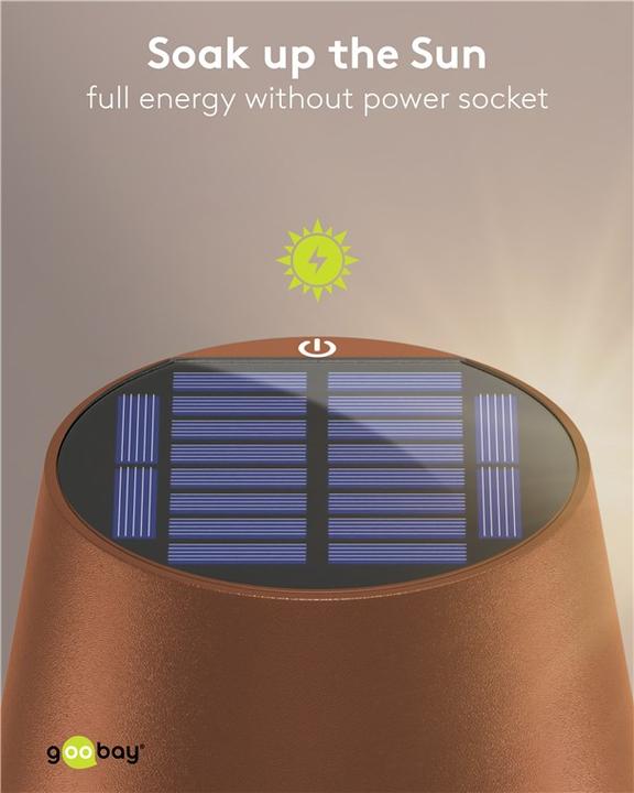 Produktbild Goobay Kabellose LED-Tischleuchte (150 lm)
