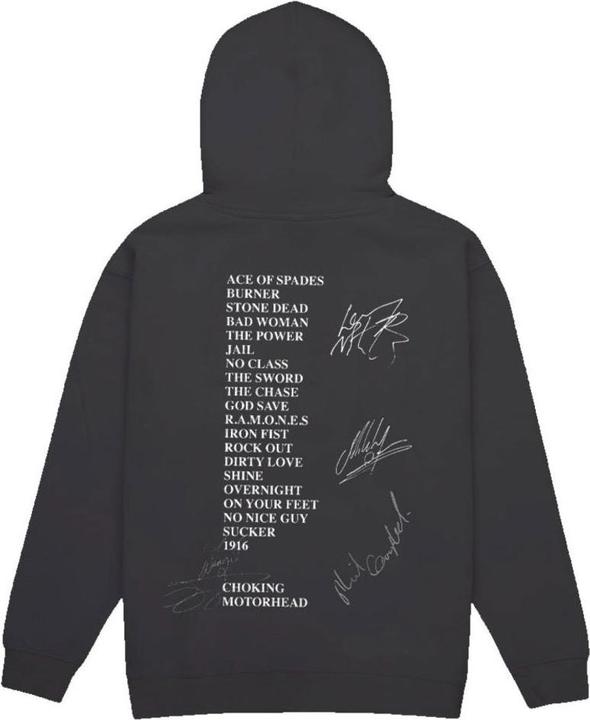 Actual product image Motorhead Unisex Adult Everything Louder Forever Hoodie (XXL)