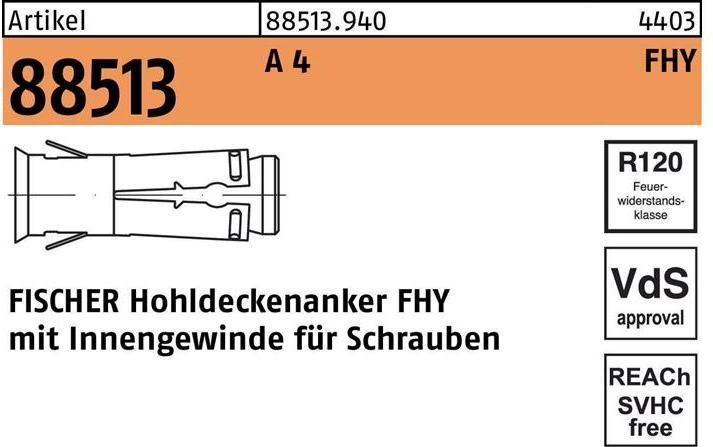 Produktbild Fischer Hohldeckenanker R 88513 FHY M 10 A 4 (20 Stk.)